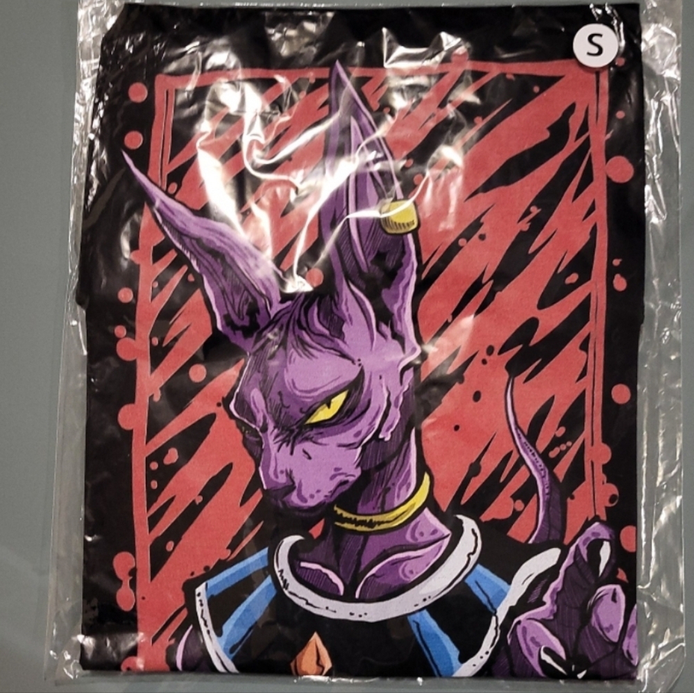 *SOLD OUT*Dragon Ball Super Lord Beerus Black Shirt